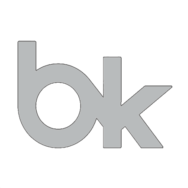 bk logo, stands for brandon kennedy
